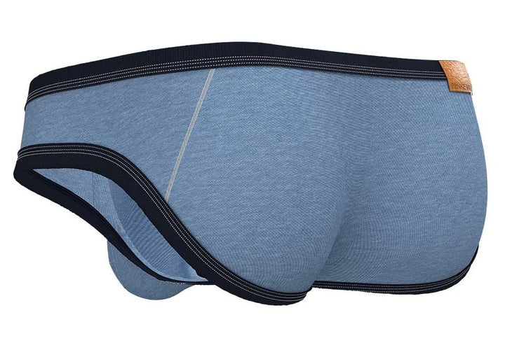 Private Structure Barn Boy Low Rise Mini Men's Bikini Brief in Denim – men's briefs