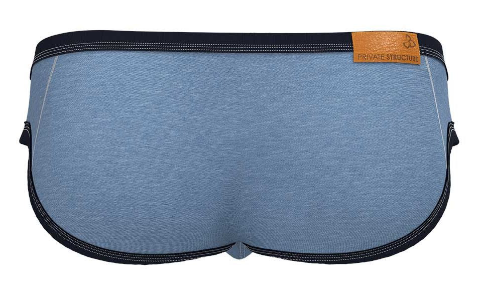 Private Structure Barn Boy Low Rise Mini Men's Bikini Brief in Denim – men's briefs