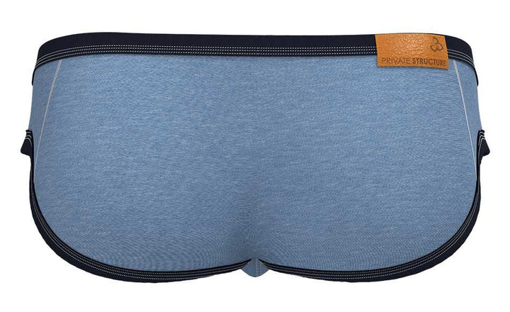 Private Structure Barn Boy Low Rise Mini Men's Bikini Brief in Denim – men's briefs