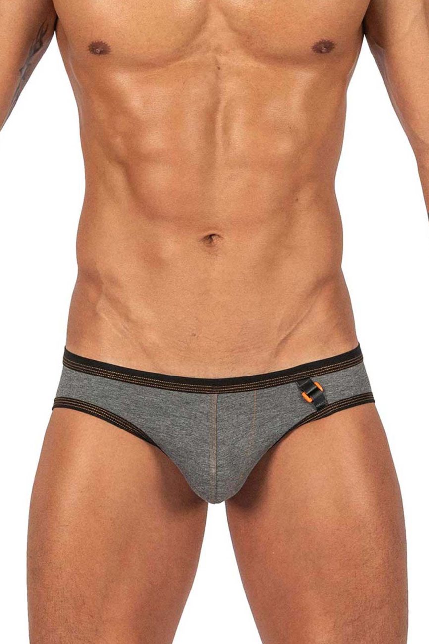 Private Structure Barn Boy Low Rise Mini Men's Bikini Brief in Stone Gray – men's briefs
