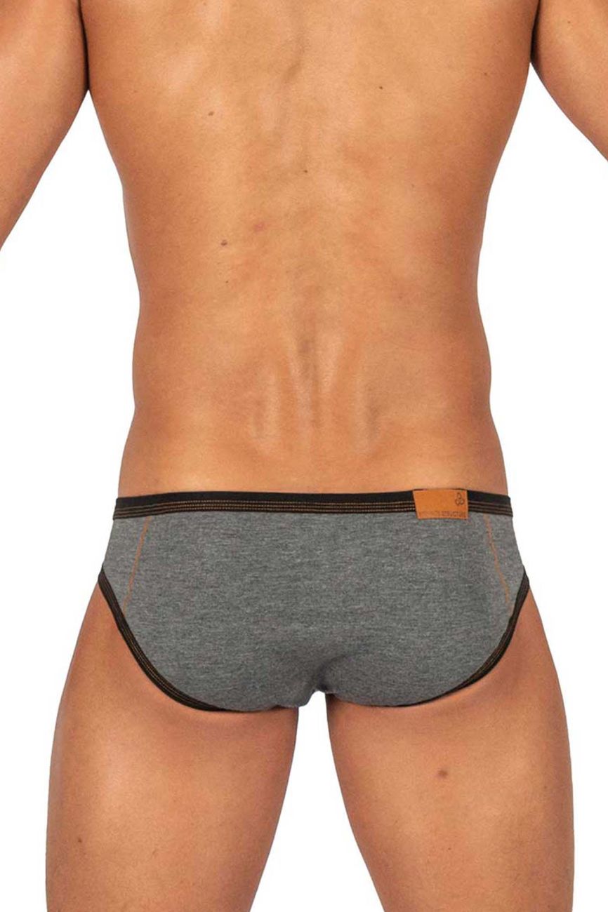 Private Structure Barn Boy Low Rise Mini Men's Bikini Brief in Stone Gray – men's briefs