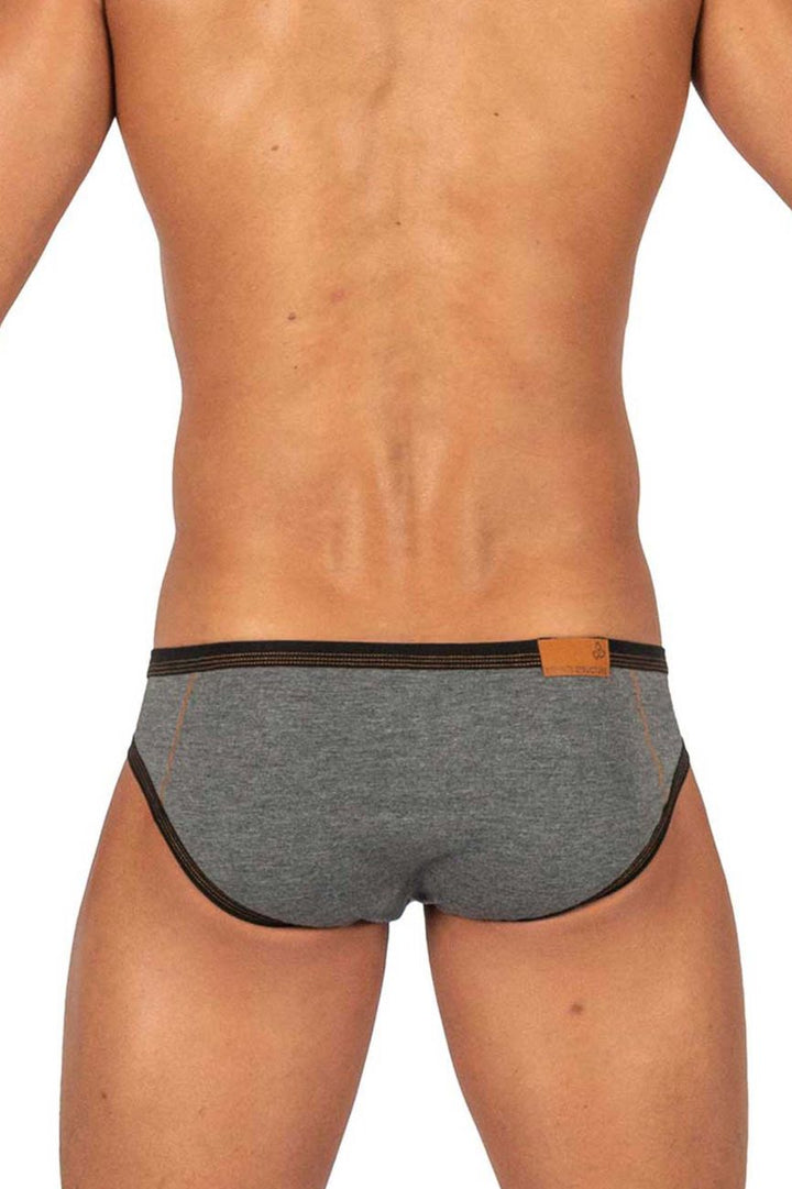 Private Structure Barn Boy Low Rise Mini Men's Bikini Brief in Stone Gray – men's briefs