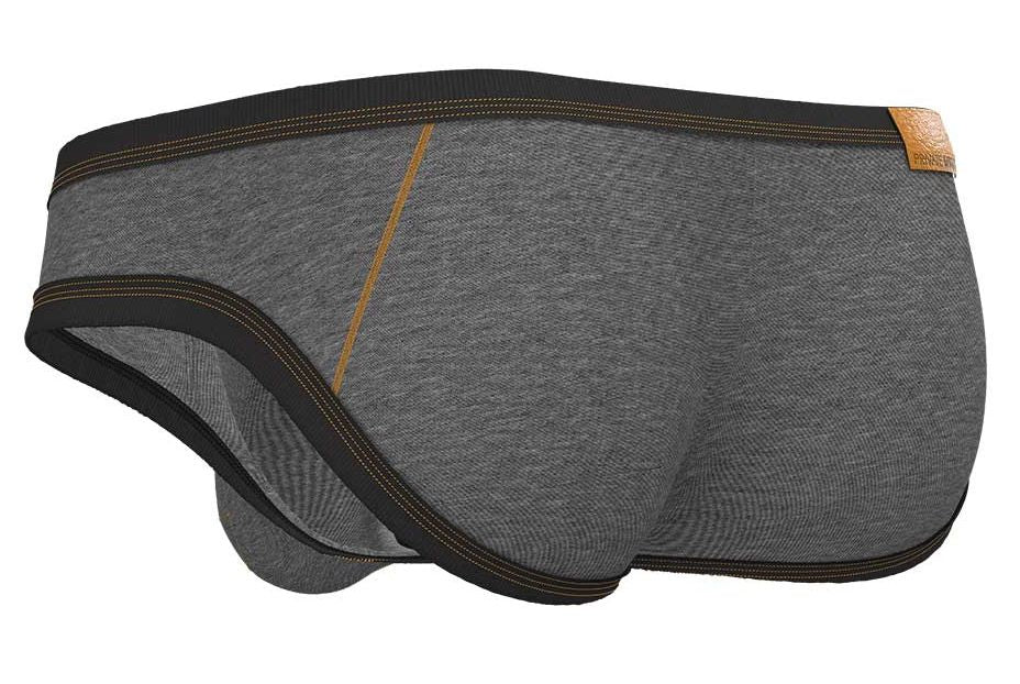 Private Structure Barn Boy Low Rise Mini Men's Bikini Brief in Stone Gray – men's briefs