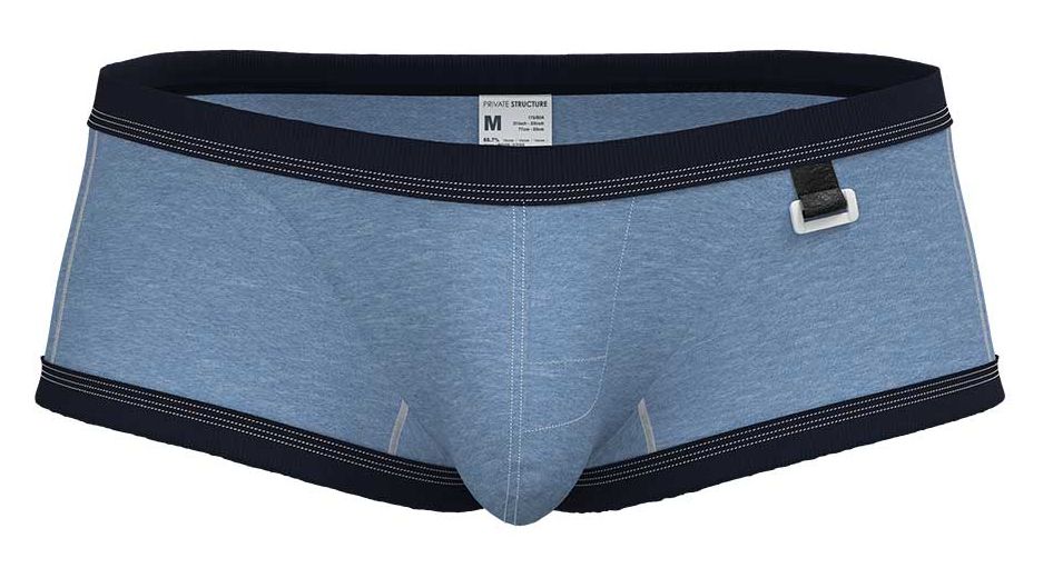 Private Structure Barn Boy Low Rise Men's Trunk Underwear in Denim – men's trunks