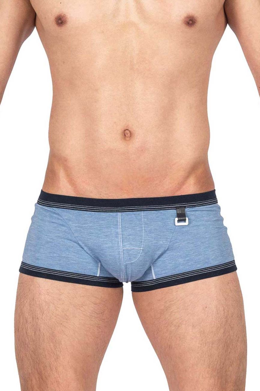 Private Structure Barn Boy Low Rise Men's Trunk Underwear in Denim – men's trunks