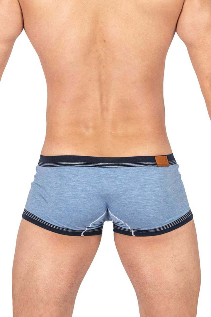 Private Structure Barn Boy Low Rise Men's Trunk Underwear in Denim – men's trunks