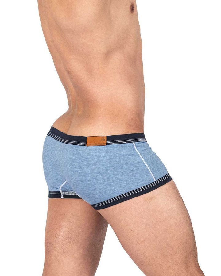 Private Structure Barn Boy Low Rise Men's Trunk Underwear in Denim – men's trunks