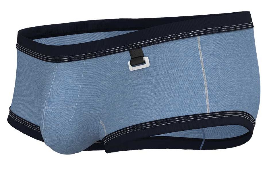 Private Structure Barn Boy Low Rise Men's Trunk Underwear in Denim – men's trunks