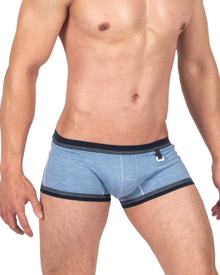 Private Structure Barn Boy Low Rise Men's Trunk Underwear in Denim – men's trunks