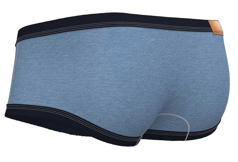 Private Structure Barn Boy Low Rise Men's Trunk Underwear in Denim – men's trunks