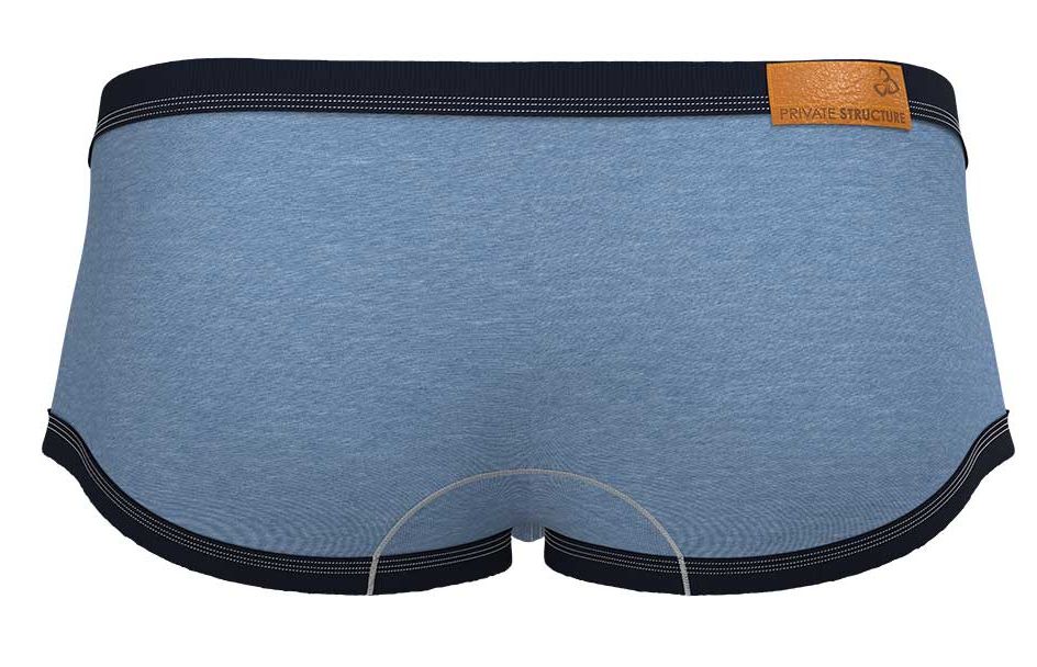 Private Structure Barn Boy Low Rise Men's Trunk Underwear in Denim – men's trunks