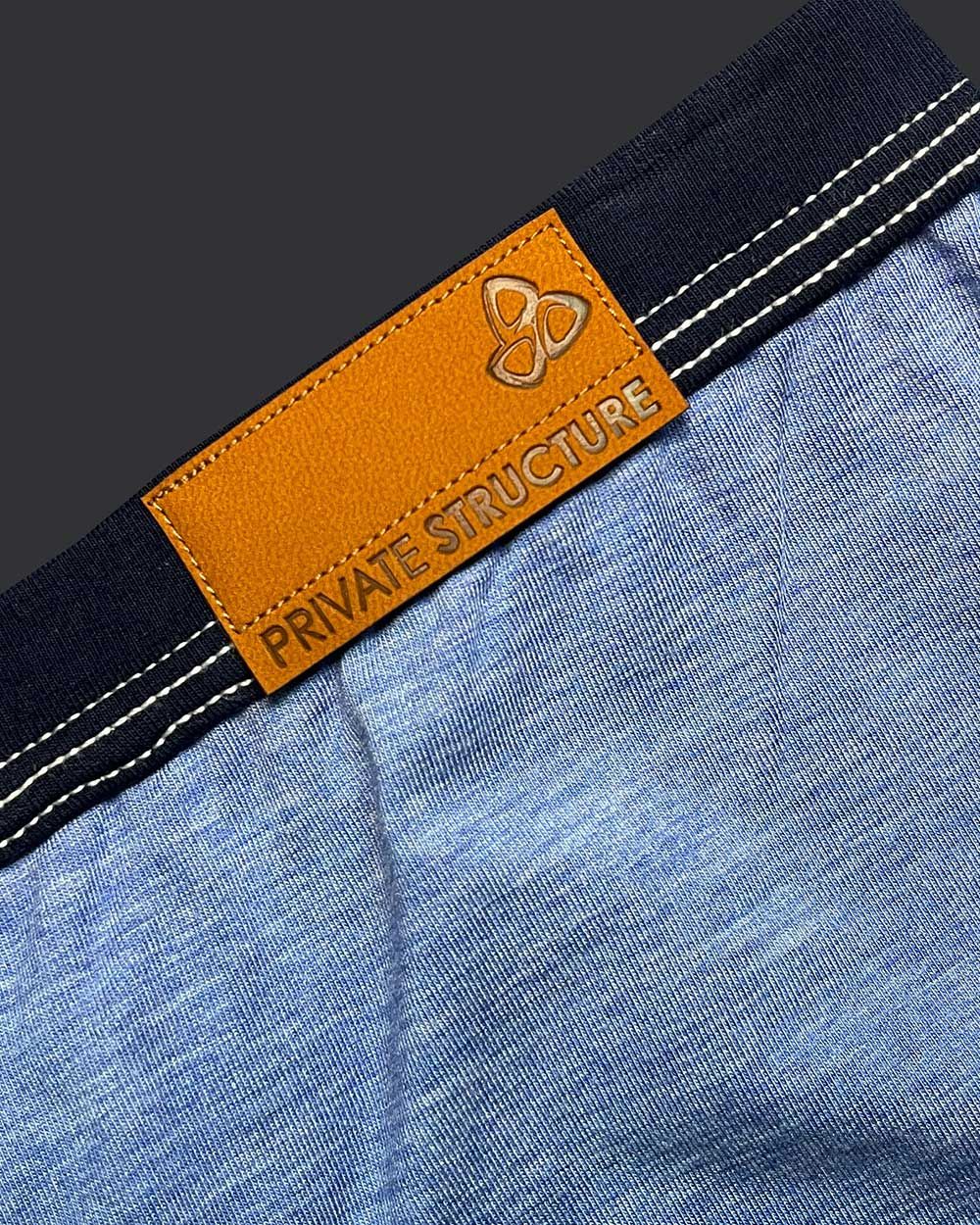 Private Structure Barn Boy Low Rise Men's Trunk Underwear in Denim – men's trunks