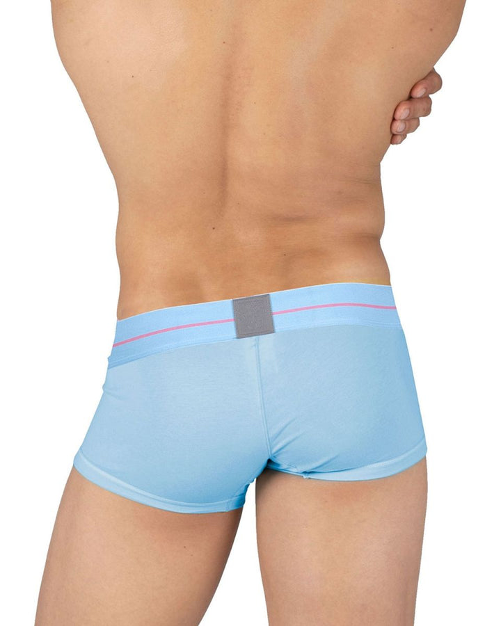 Private Structure Mo Lite Mid Waist Men's Trunk Underwear in Blue – men's trunks