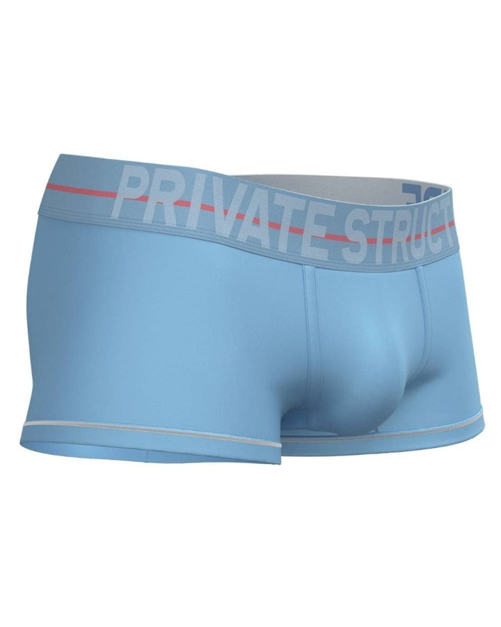 Private Structure Mo Lite Mid Waist Men's Trunk Underwear in Blue – men's trunks