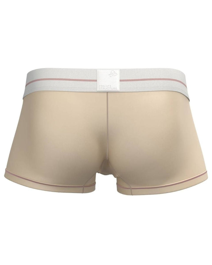 Private Structure Mo Lite Mid Waist Men's Trunk Underwear in Cream – men's trunks