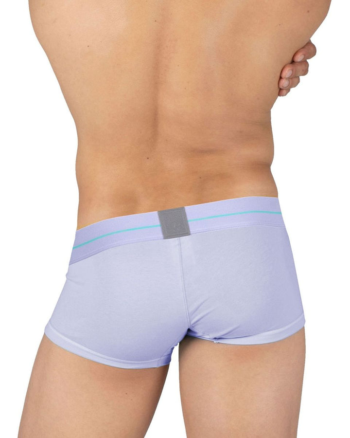 Private Structure Mo Lite Mid Waist Men's Trunk Underwear in Lilac – men's trunks
