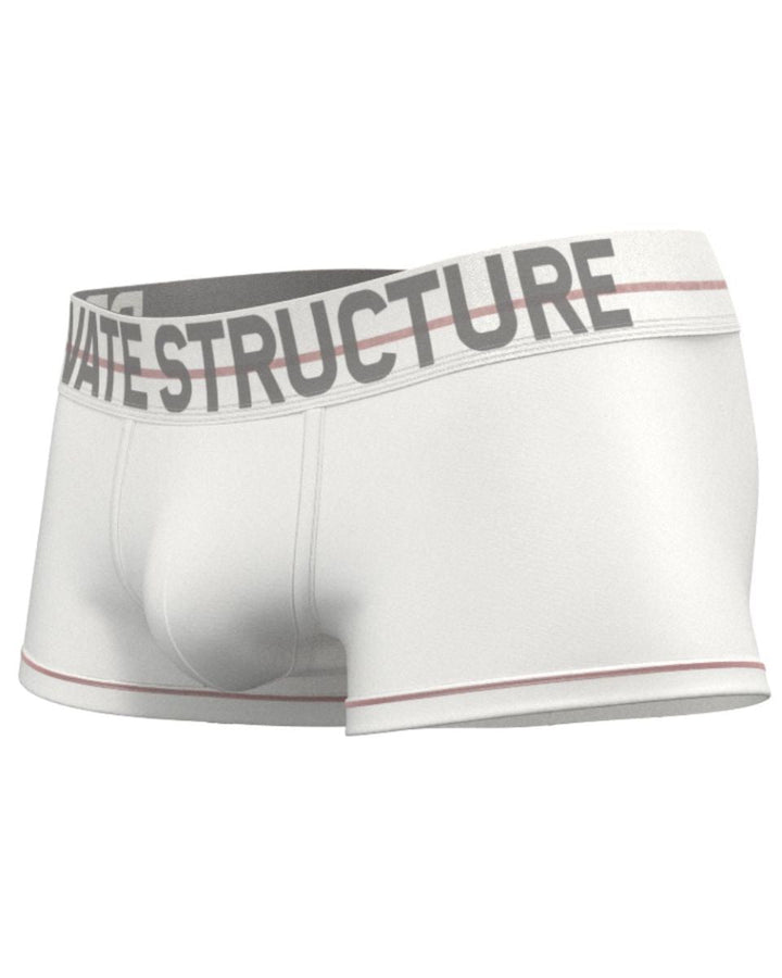 Private Structure Mo Lite Contour Brief Men's Trunk Underwear in White – men's trunks