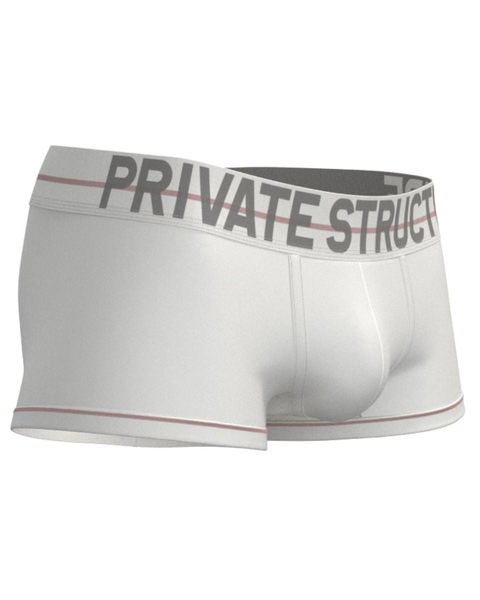 Private Structure Mo Lite Contour Brief Men's Trunk Underwear in White – men's trunks