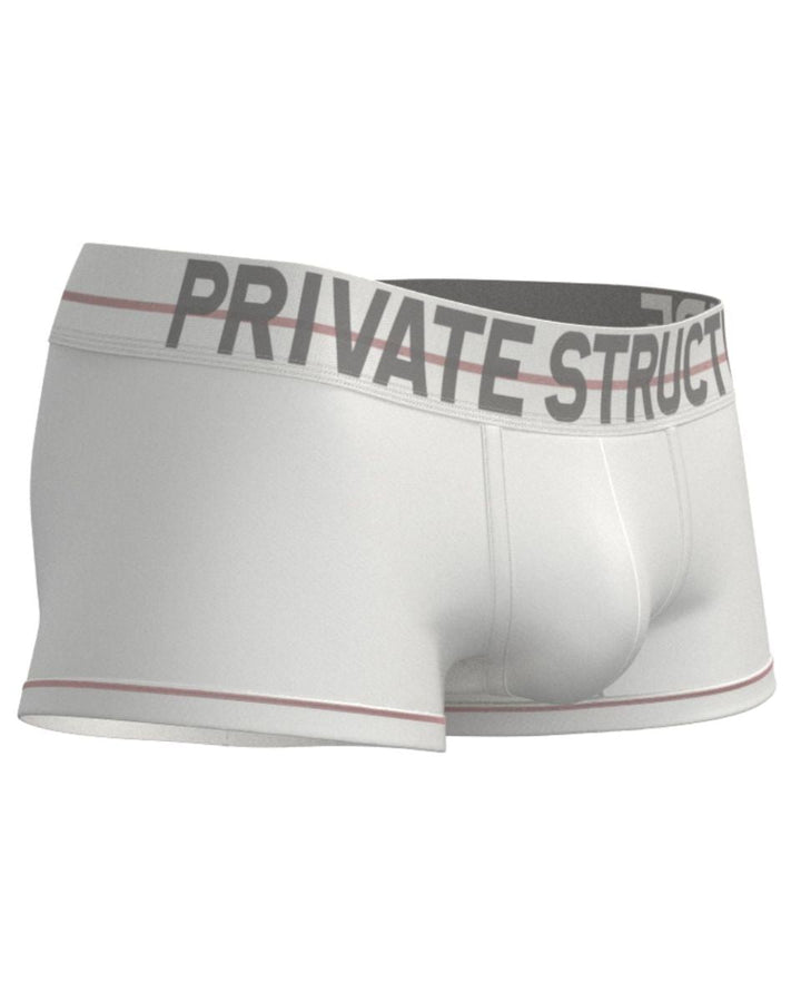 Private Structure Mo Lite Contour Brief Men's Trunk Underwear in White – men's trunks