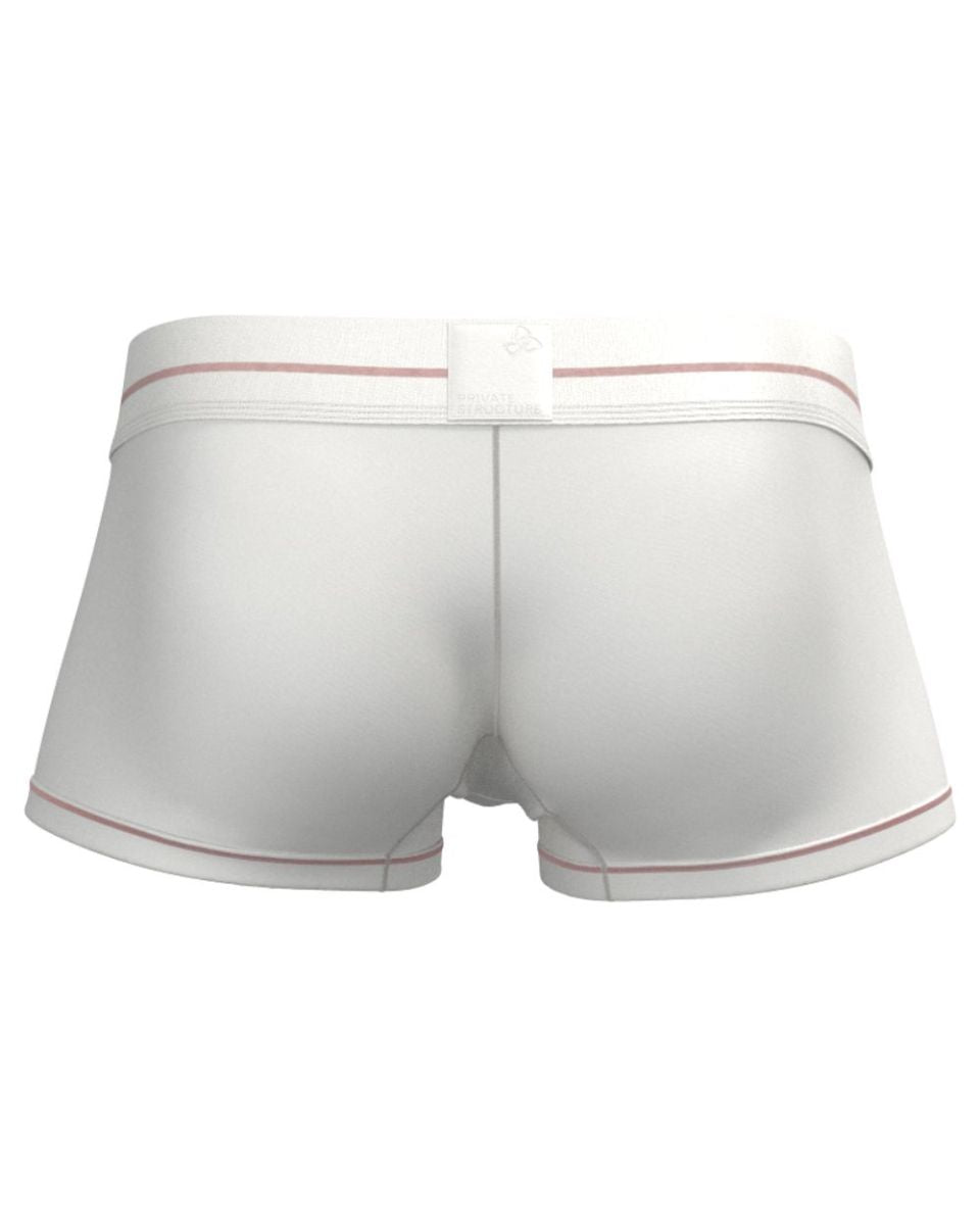 Private Structure Mo Lite Contour Brief Men's Trunk Underwear in White – men's trunks