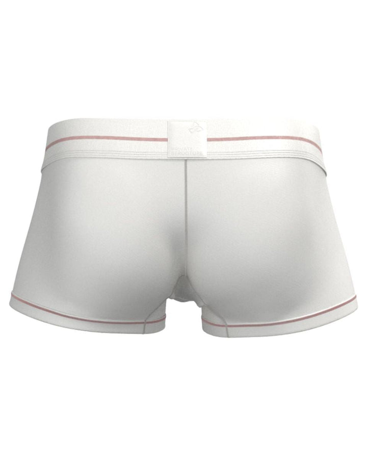 Private Structure Mo Lite Contour Brief Men's Trunk Underwear in White – men's trunks