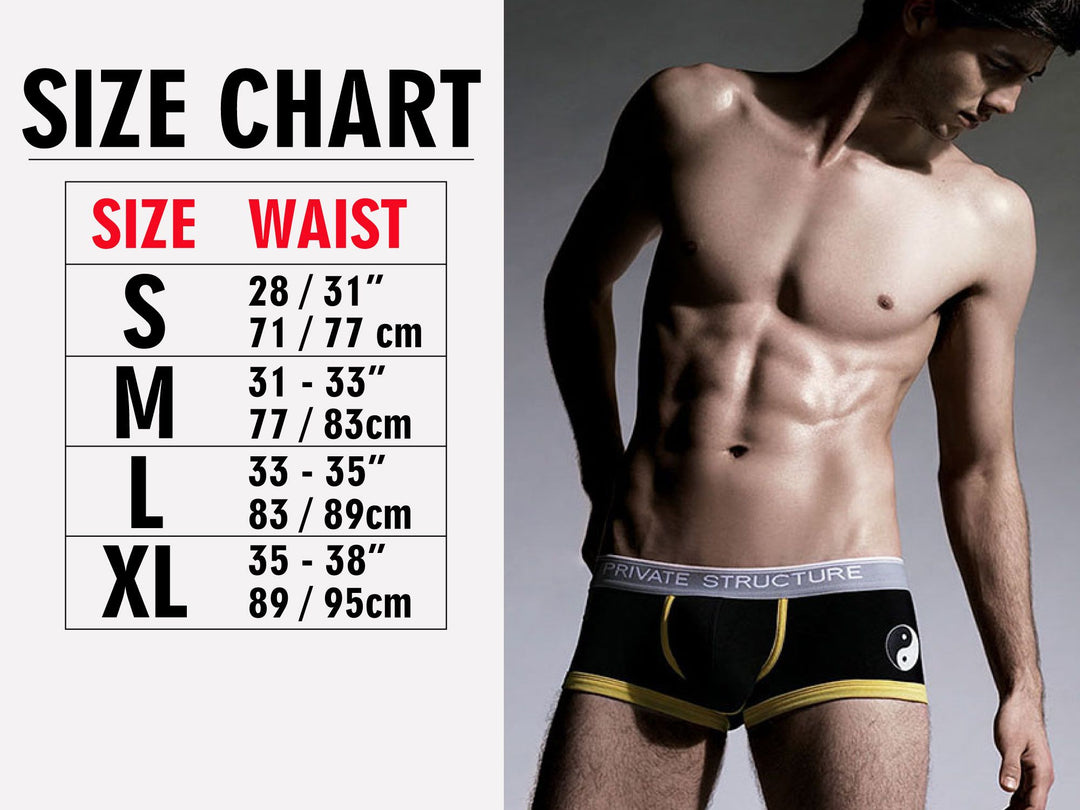 Private Structure Barn Boy Low Rise Men's Trunk Underwear in Denim – men's trunks