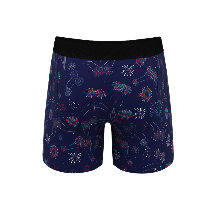 The Pyrotecnips | Naughty Fireworks Ball Hammock® Pouch Underwear With Fly