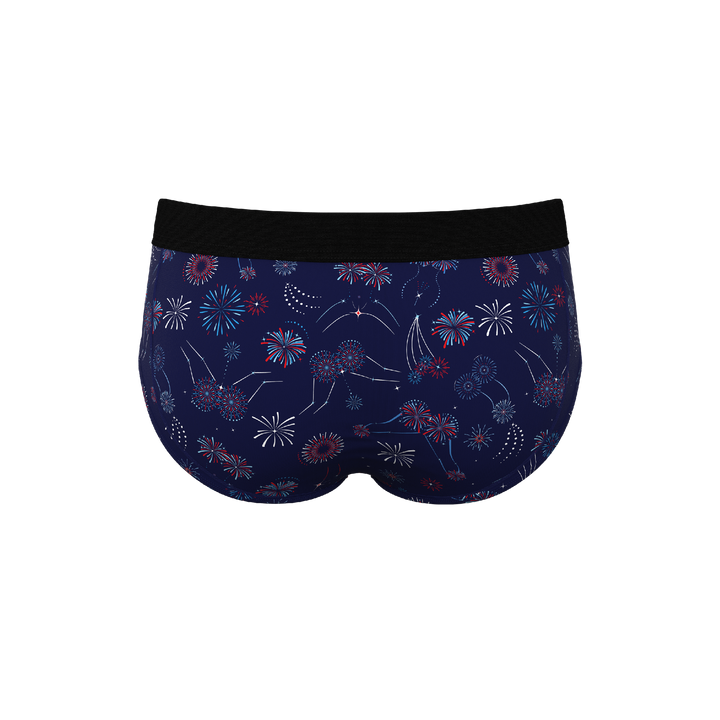 The Pyrotecnips Naughty Fireworks Briefs with Ball Hammock® Pouch