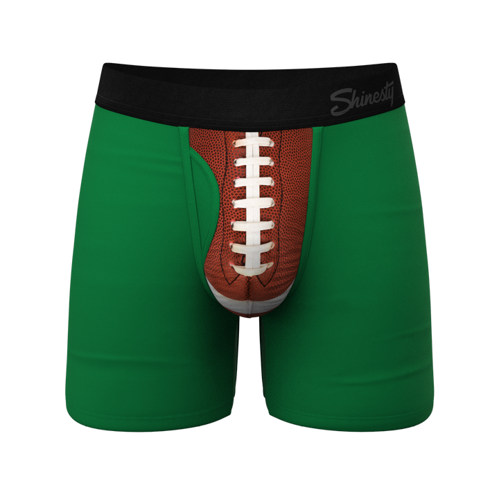 The Quarterback Sack Football Ball Hammock® Pouch Underwear with Fly