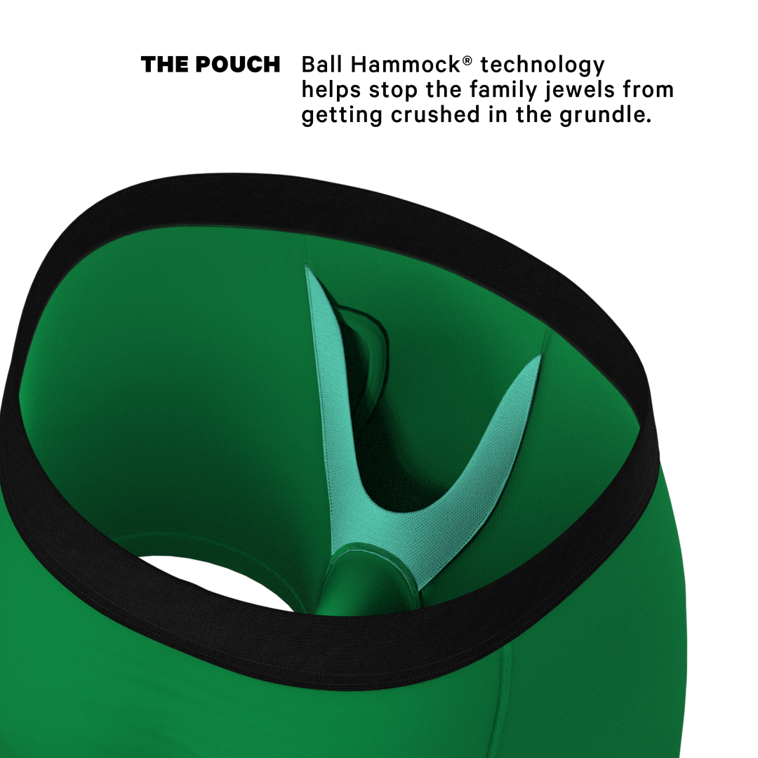 The Quarterback Sack Football Ball Hammock® Pouch Underwear with Fly