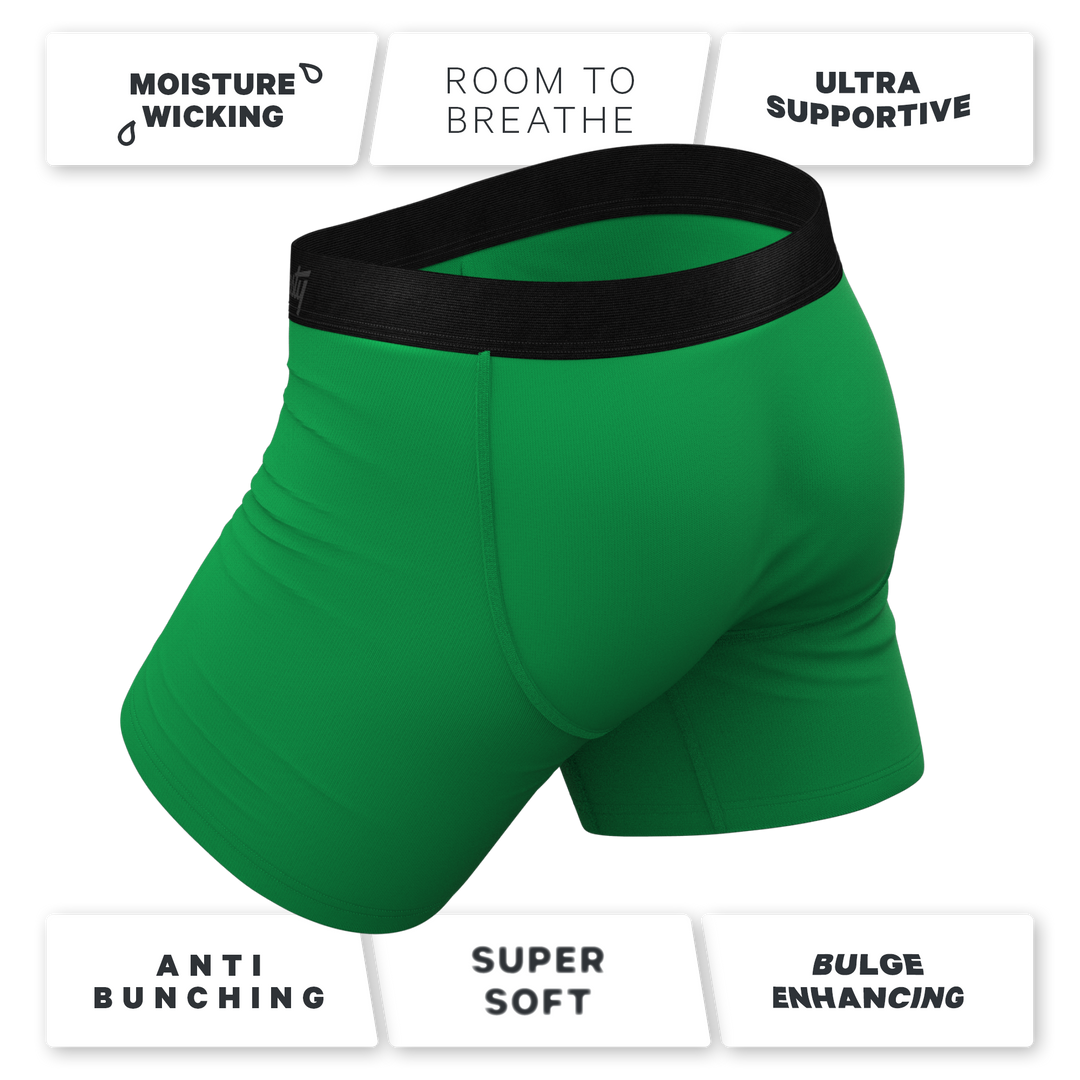 The Quarterback Sack Football Ball Hammock® Pouch Underwear with Fly