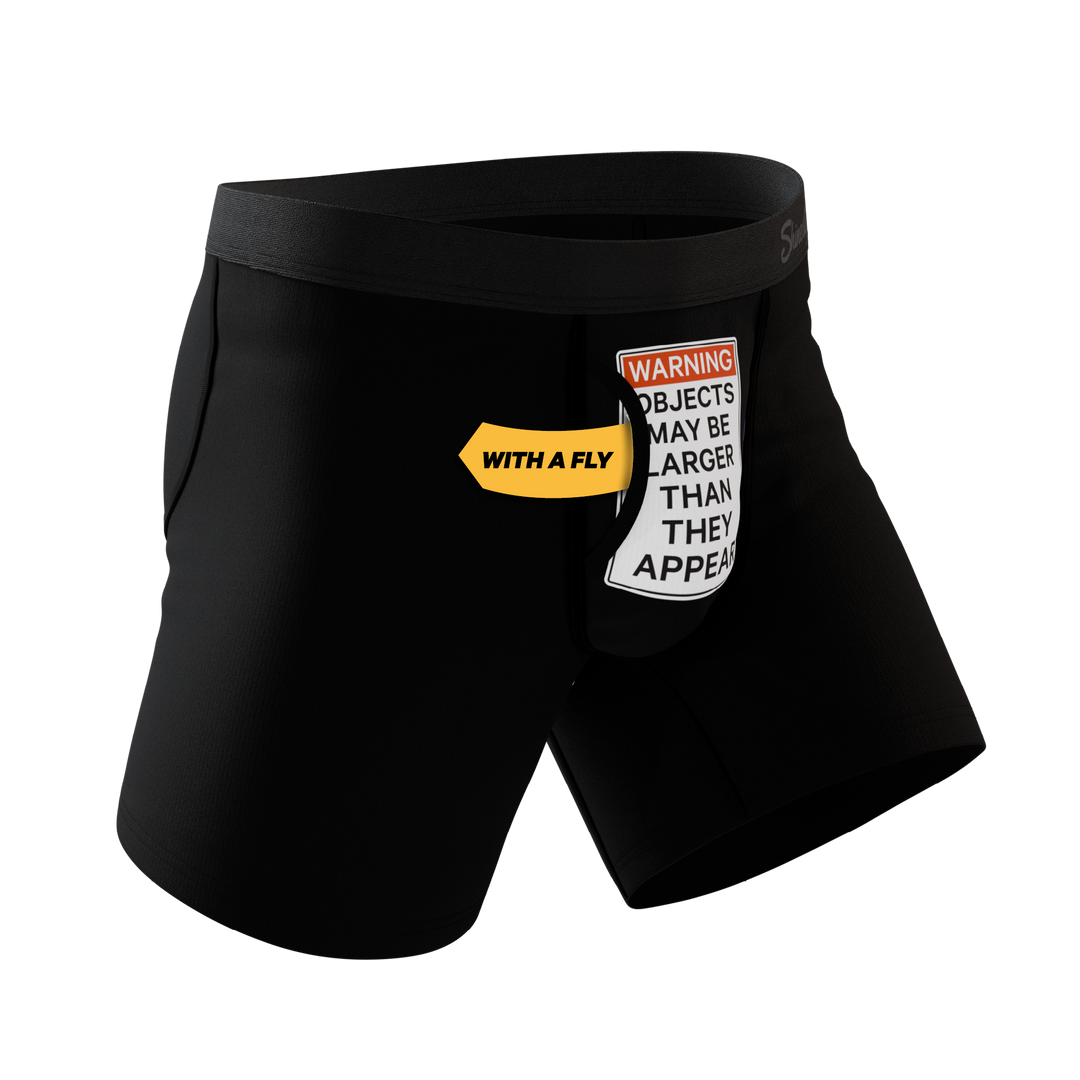 The Rear View | Size Warning Ball Hammock® Pouch Underwear With Fly