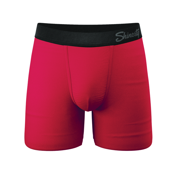 Shinesty "The Red Velvet" Dark Red Ball Hammock® Pouch Underwear
