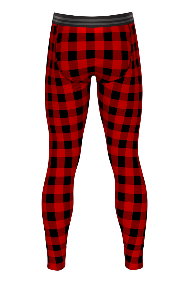 The Red & Black Lumberjack | Buffalo Check Ball Hammock® Long Johns