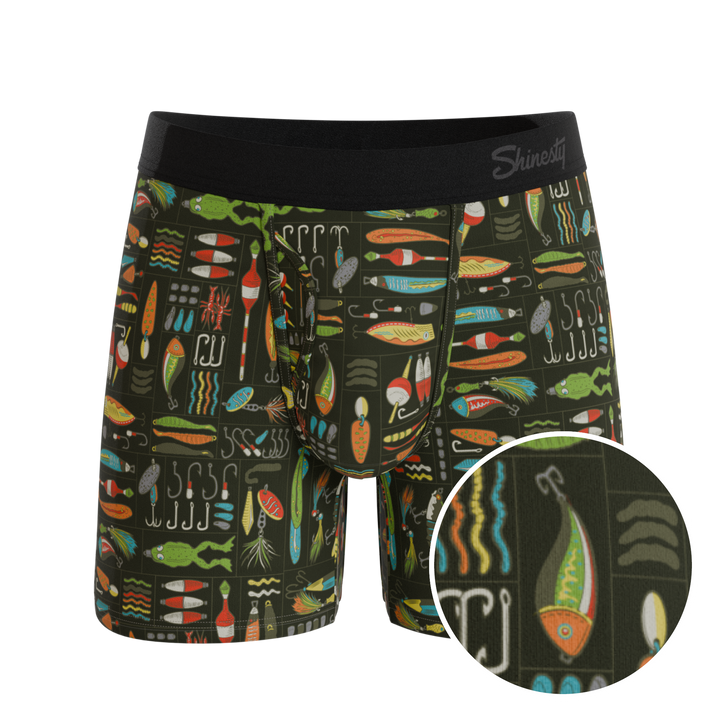 Shinesty "The Reel Nice" Bait Box Ball Hammock® Pouch Underwear