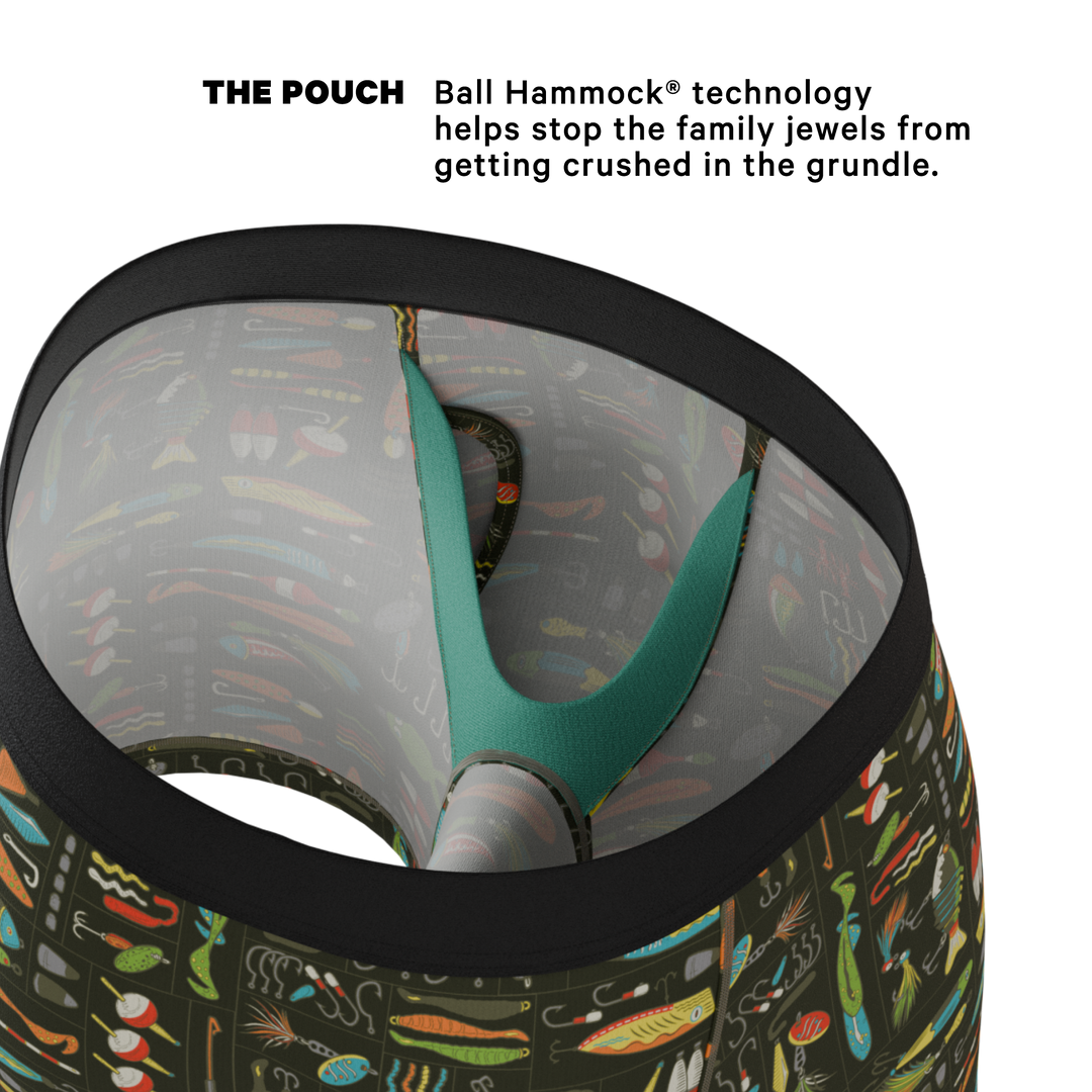 Shinesty "The Reel Nice" Bait Box Ball Hammock® Pouch Underwear