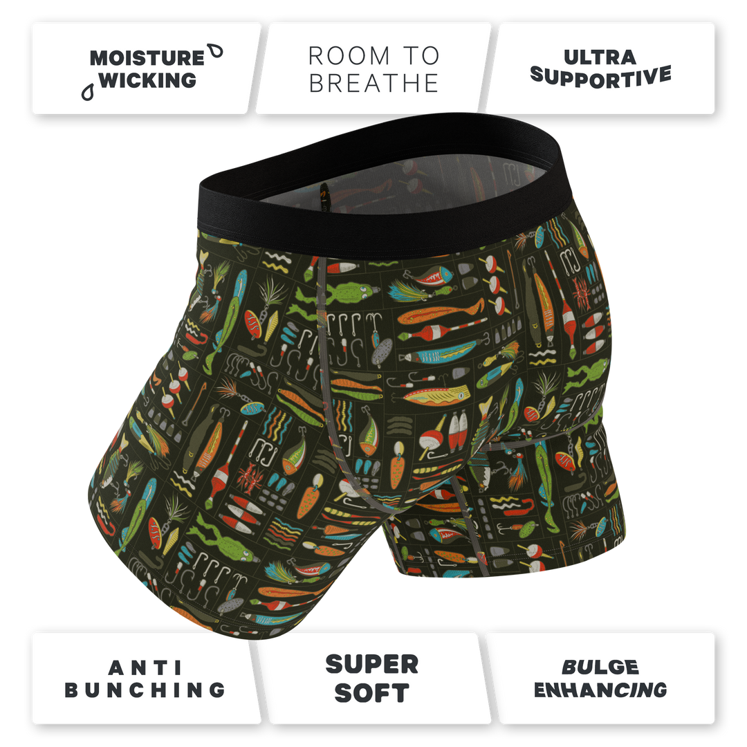 Shinesty "The Reel Nice" Bait Box Ball Hammock® Pouch Underwear