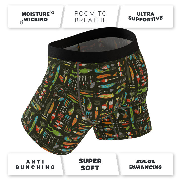 Shinesty "The Reel Nice" Bait Box Ball Hammock® Pouch Underwear