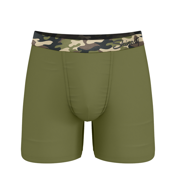 The Reinforcement Tonal Camo Boxer Briefs with Ball Hammock® Pouch