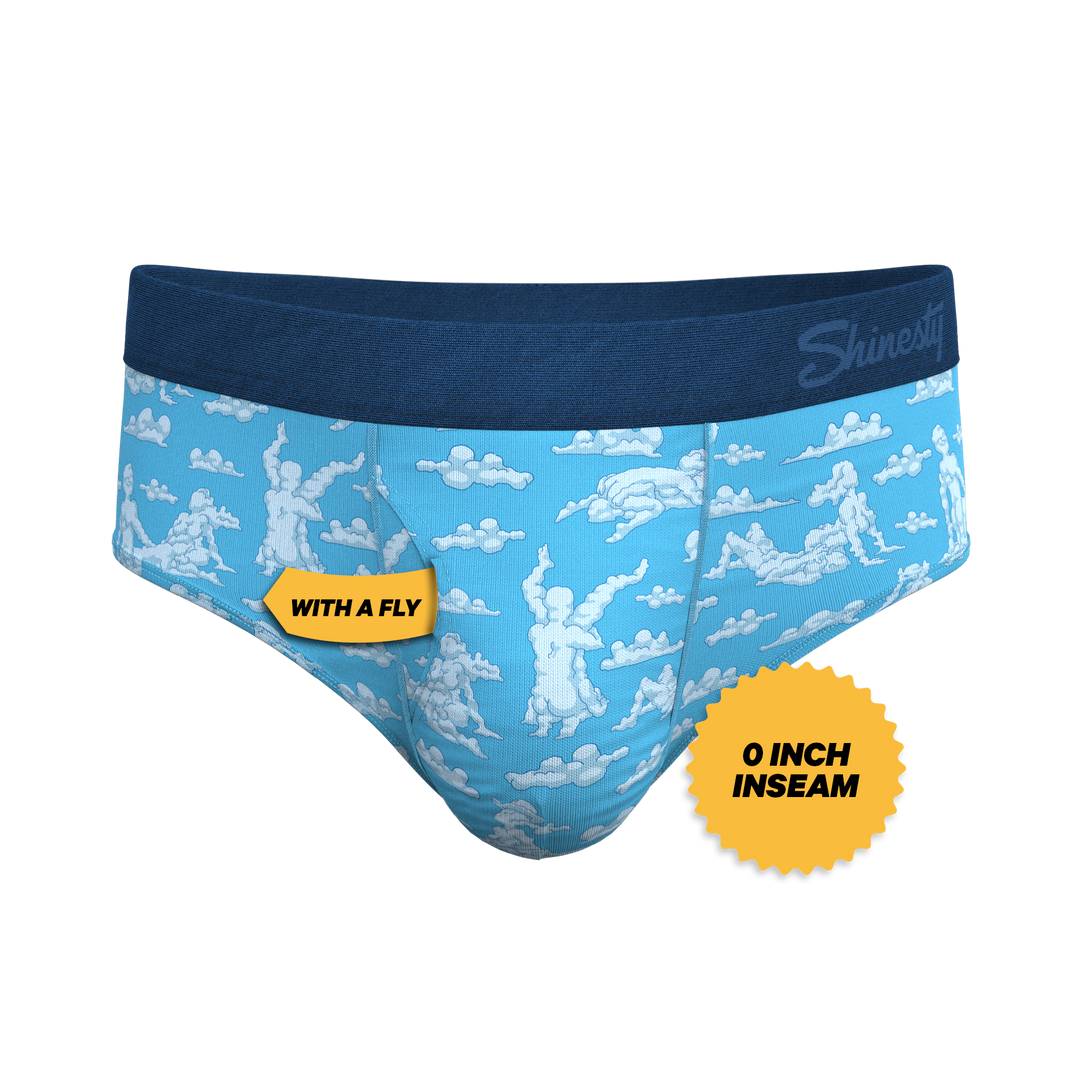 The Reverse Cloud Girl Ball Hammock® Briefs - Shinesty Sky Pouch Underwear