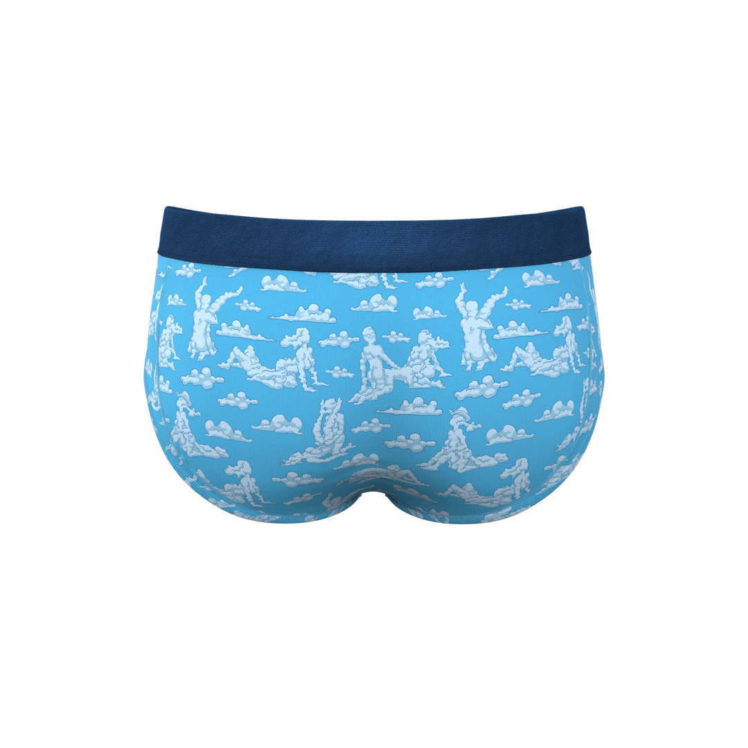The Reverse Cloud Girl Ball Hammock® Briefs - Shinesty Sky Pouch Underwear