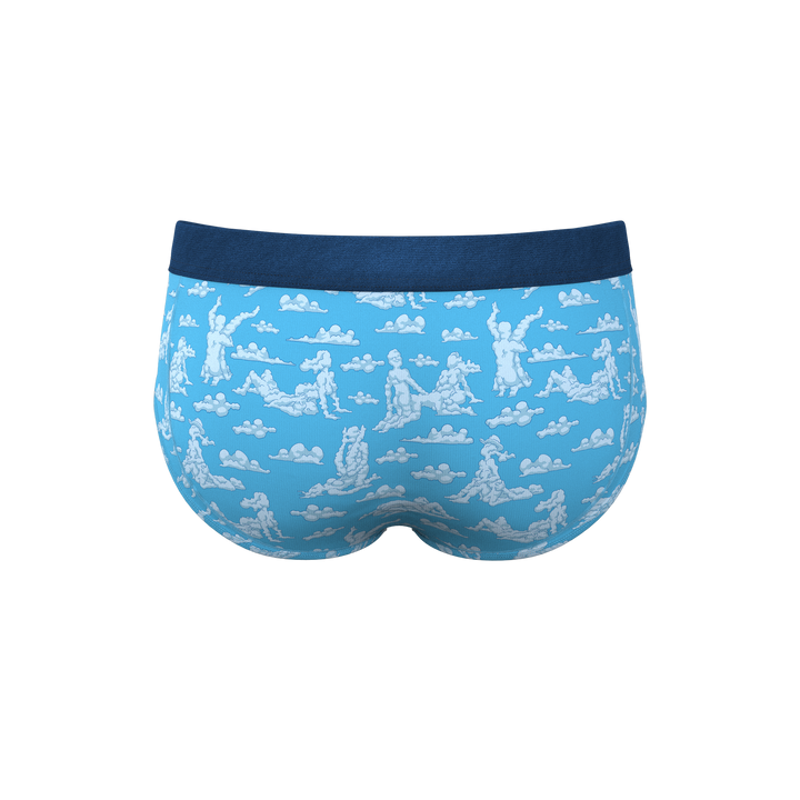 The Reverse Cloud Girl Ball Hammock® Briefs - Shinesty Sky Pouch Underwear