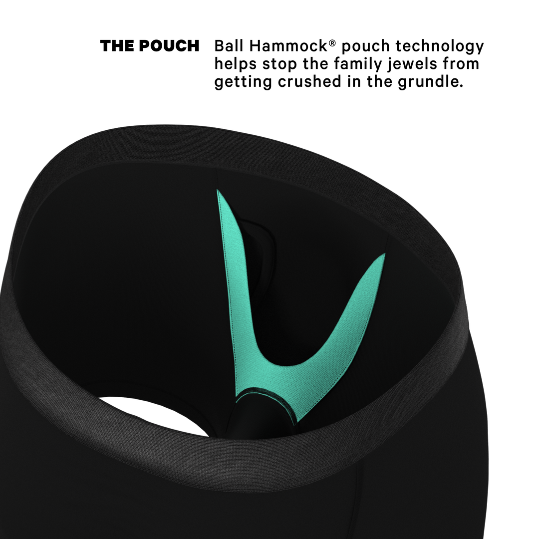 The Right Reasons Rose Ball Hammock® Pouch Underwear with Fly