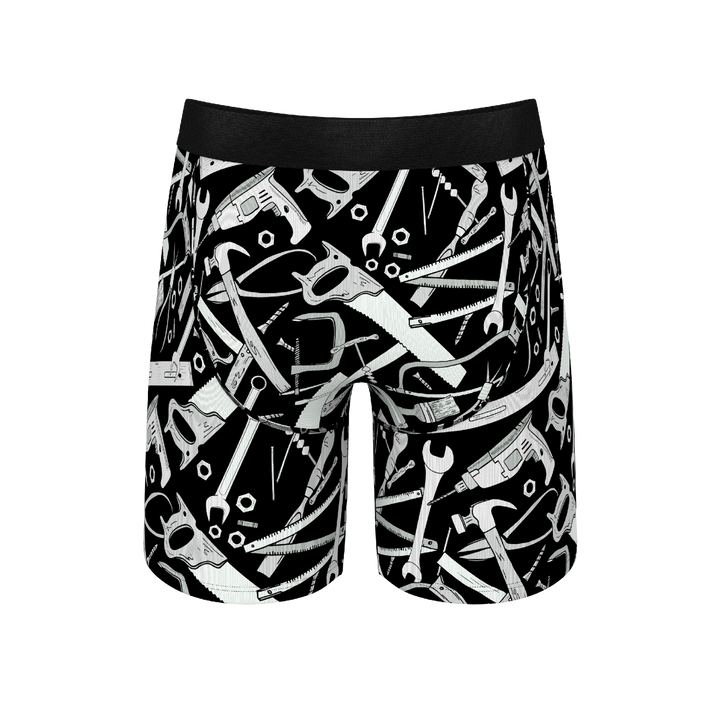 The Righty Tighty | Wrench Long Leg Ball Hammock® Pouch Underwear With Fly