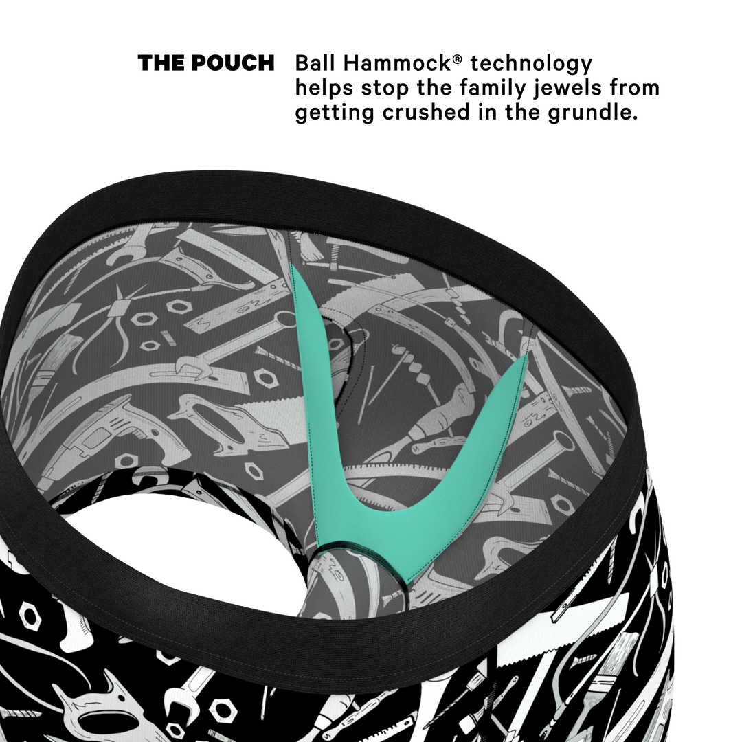 Righty Tighty Wrench Trunks - Ball Hammock® Pouch Support