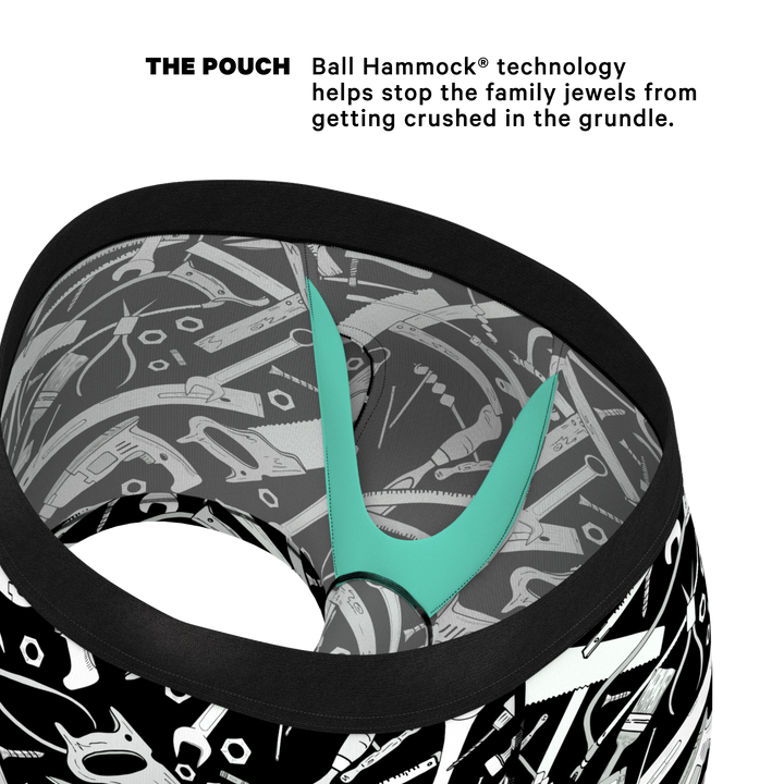 Righty Tighty Wrench Trunks - Ball Hammock® Pouch Support