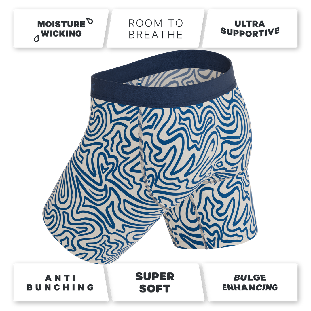 Shinesty "The Rio Grande" Long Leg Ball Hammock® Pouch Underwear with Fly