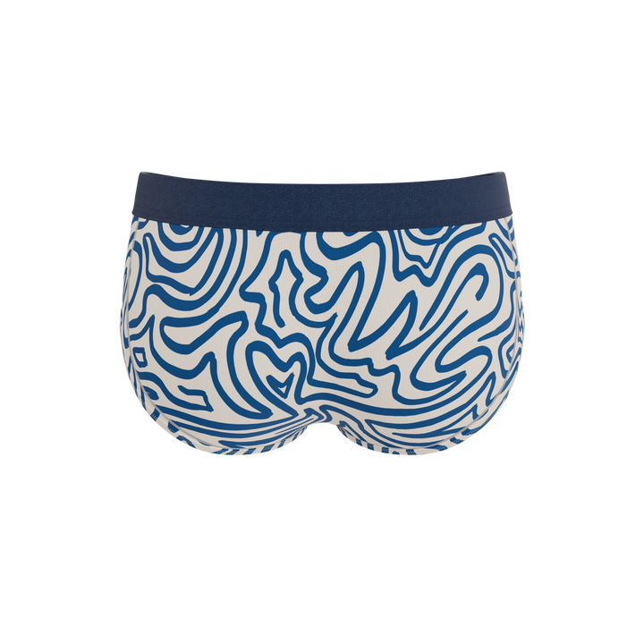 Shinesty "The Rio Grande" Ball Hammock® Pouch Underwear Briefs - Abstract Navy