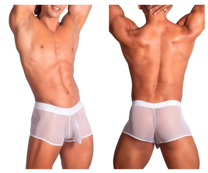 Roger Smuth Trunks in White – men's trunks
