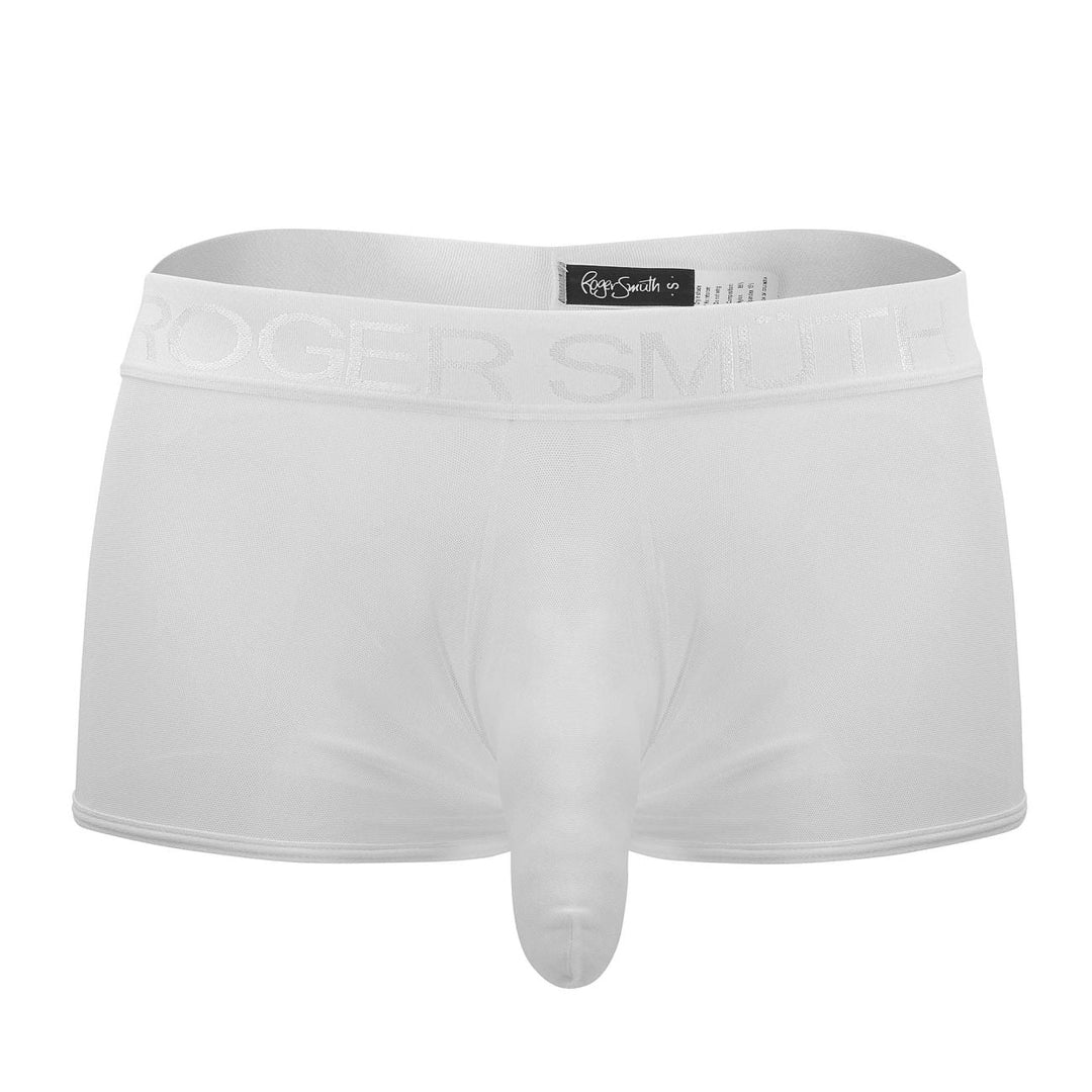Roger Smuth Trunks in White – men's trunks